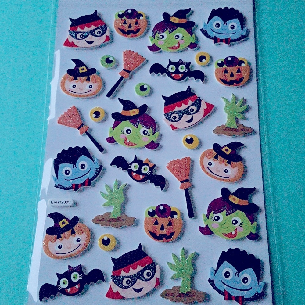 🎃 30 pcs Halloween Stickers / Puffy Stickers